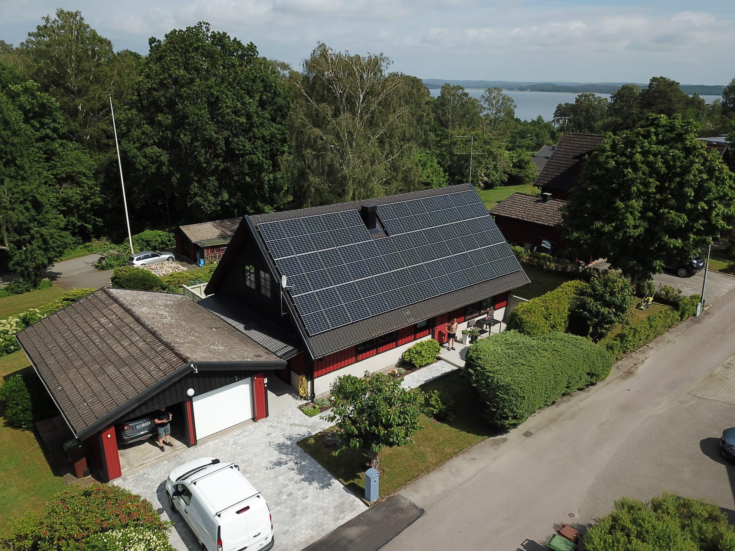 Solceller villa